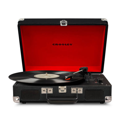Crosley Cruiser Bluetooth Portable Turntable - Black
