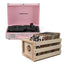 Crosley Cruiser Bluetooth Portable Turntable - Blush Pink + Bundled Crosley Record Storage Crate