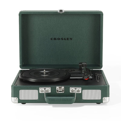 Crosley Cruiser Bluetooth Portable Turntable - Emerald Green