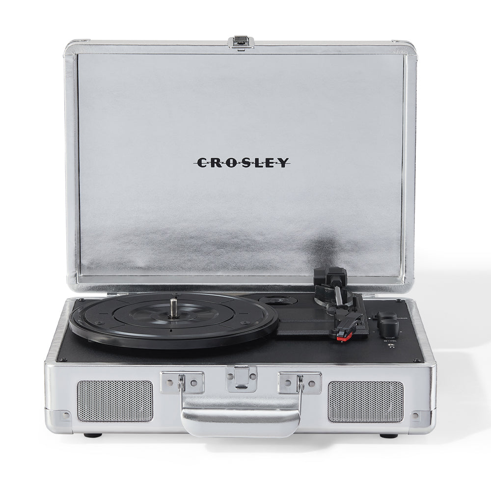 Crosley Cruiser Bluetooth Portable Turntable - Silver