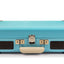 Crosley Cruiser Bluetooth Portable Turntable - Turquoise + Bundled Crosley Record Storage Display Stand