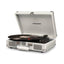 Crosley Cruiser Bluetooth Portable Turntable - White Sands + Bundled Majority D40X Bluetooth Speakers