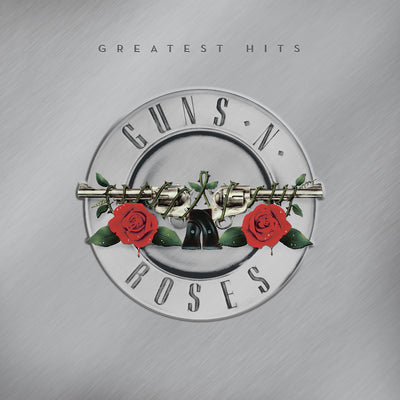 Crosley Record Storage Crate & Guns N Roses Greatest Hits - Double Vinyl Album Bundle