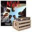 Crosley Record Storage Crate & N.W.A. Straight Outta Compton - Vinyl Album Bundle