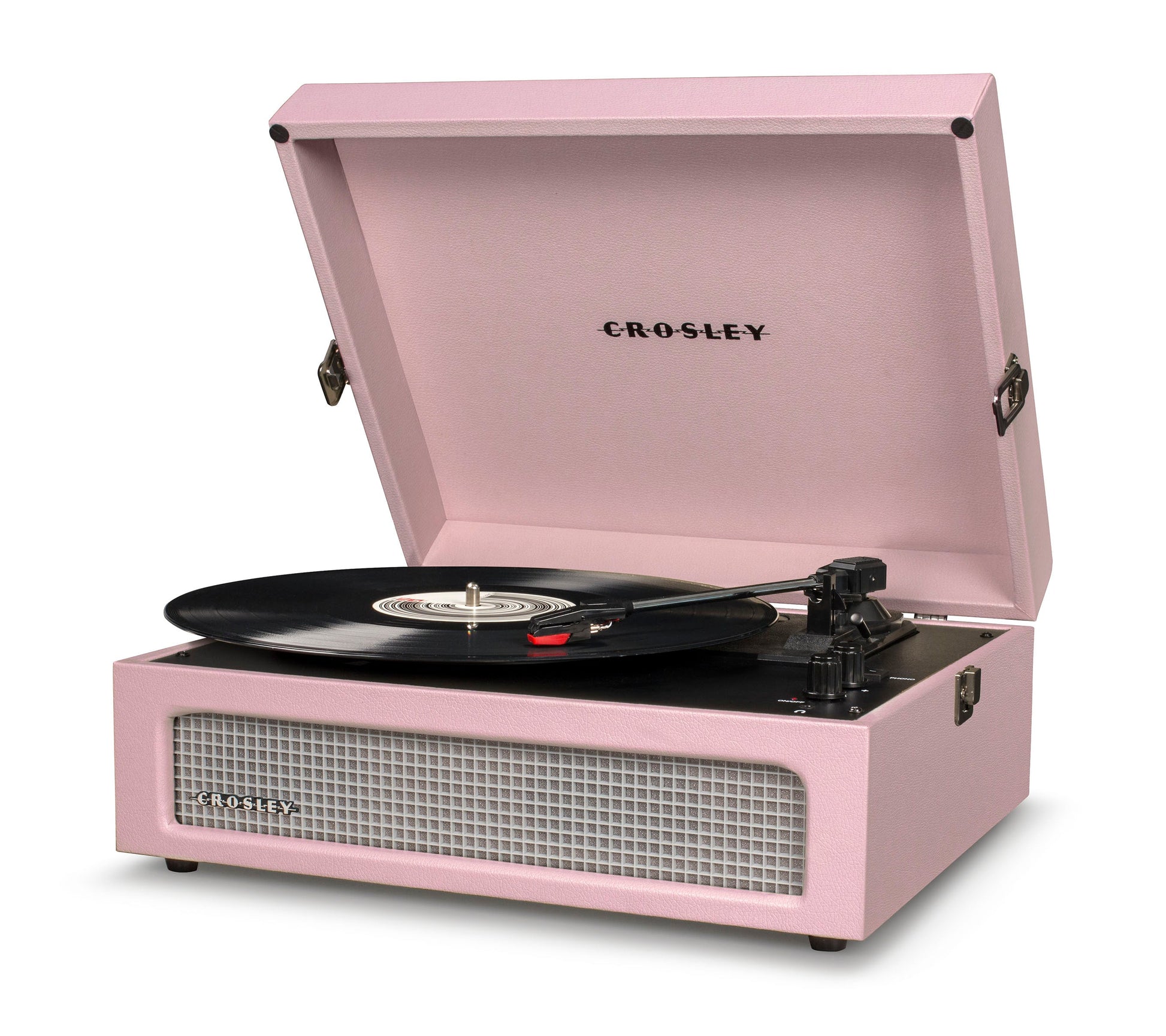 Crosley Voyager Amethyst - Bluetooth Portable Turntable & Record Storage Crate