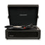 Crosley Voyager Bluetooth Portable Turntable - Black + Gadhouse Vinyl Rack Bundle - Black