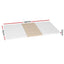 Artiss Standing Desk Top Whtie Pine 140CM