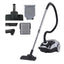 DEVANTI Bagged Vacuum Cleaner Powerful Suction for Carpet Wood Tile Floor