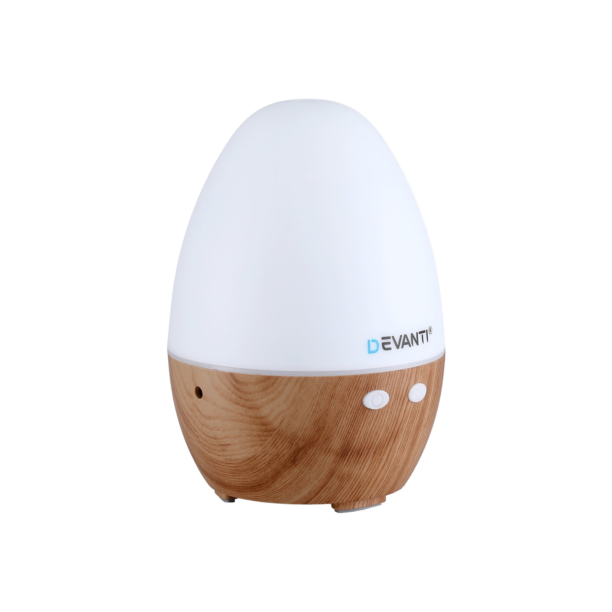 Devanti Ultrasonic Aroma Diffuser Aromatherapy 130ml LED Lights Iron Humidifier Forest