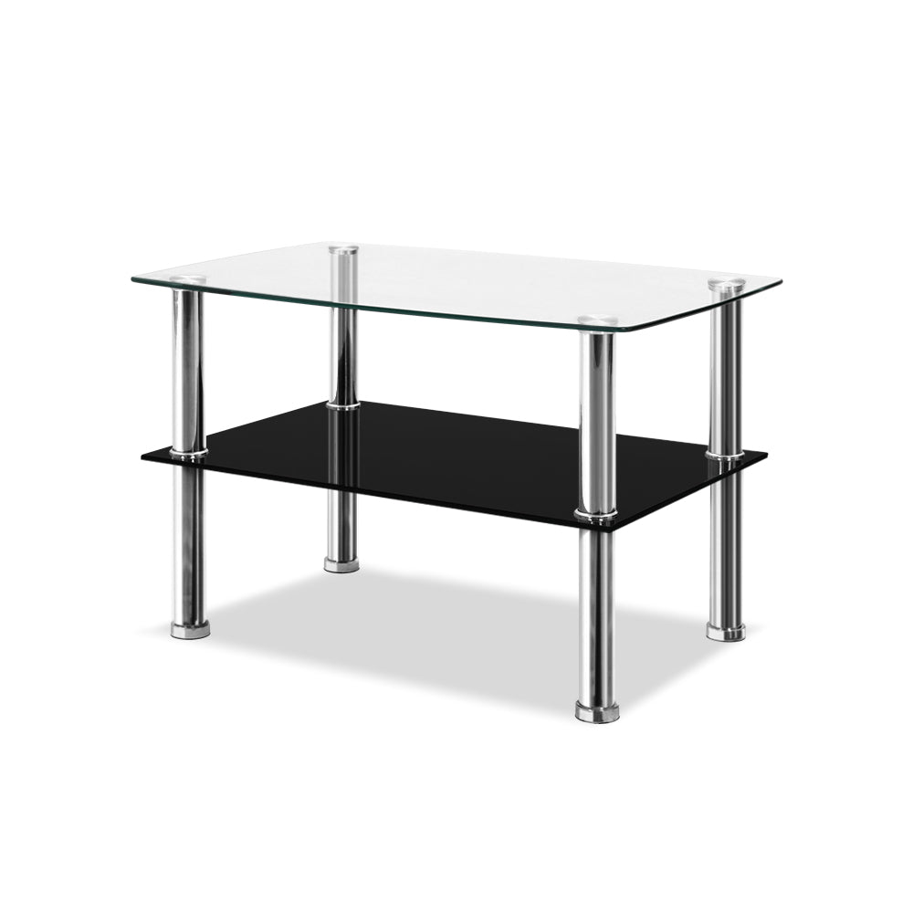 Artiss Dumor Glass Coffee Table