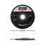 Giantz 20 PCS Zirconia Sanding Flap Disc 5" 125mm 40Grit Angle Grinding Wheel