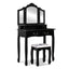 Artiss Dressing Table with Mirror - Black