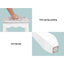 Artiss Dressing Table Stool Set Mirror Drawers Makeup Cabinet Storage Desk White