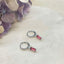 Dangling earring - pink stone – Tarnish Proof Jewellery