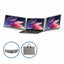 Devanti 14 Inch Portable Monitor Laptop Screen Extender Triple Display