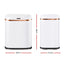 Devanti 38L Motion Sensor Bin Rubbish Automatic White