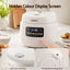 Devanti 3L Rice Cooker Small 6 Cup 8-in-1 Multi Cooker with 24H Preset Off-White