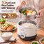 Devanti 3L Rice Cooker Small 6 Cup Multi Cooker with Steamer