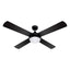 Devanti 52'' Ceiling Fan AC Motor w/Light w/Remote - Black
