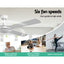 Devanti 52'' Ceiling Fan DC Motor 4 Blades w/Remote - White