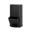 Devanti 70L Motion Sensor Bin Pedal Bins Automatic Black