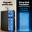 Devanti 85L Bar Fridge Mini Freezer Refrigerator Black