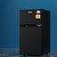 Devanti 85L Bar Fridge Mini Freezer Refrigerator Black
