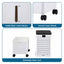 Devanti 8L 3-in-1 Evaporative Air Cooler 4 Ice Packs Remote Control 3 Speed