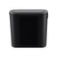 Devanti Automatic Trash Bin with Lid 11L Motion Sensor Kitchen Bin Touchless Garbage Can Modern Black Plastic Slim Rubbish Bin with Liner Holder for Kitchen, Home, Office