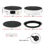 Devanti Ceramic Cooktop Electric Hot Plate Countertop Grill Cooker White