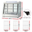 Devanti Commercial Food Warmer 1500W 3 Shelf Heated Display Cabinet