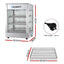 Devanti Commercial Food Warmer 850W 3 Shelf Heated Display Cabinet
