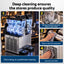 Devanti Commercial Slushie Machine 15L x2 Frozen Drink Maker Dual Tank Silver
