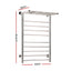 Devanti Electric Heated Towel Rail Rack 14 Bars Wall Mounted Clothes Dry Warmer