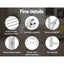 Devanti Electric Heated Towel Rail Rack 30 Bars Foldable Clothes Dry Warmer