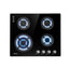 Devanti Gas Cooktop 60cm 4 Burner Black