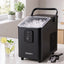Devanti Ice Maker 11-12kg Portable Bullet Cube Machine Black