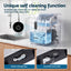 Devanti Ice Maker Portable Ice Machine Countertop Bullet Cube 12KG Black