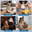 Devanti Magnetic Selfie Light Foldable LED Ring Fill Phone Light CRI95 White