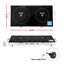 Devanti Portable Ceramic Cooktop Dual Burner Electric Hot Plate 2800W Black