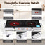 Devanti Portable Ceramic Cooktop Dual Burner Electric Hot Plate 2800W Black