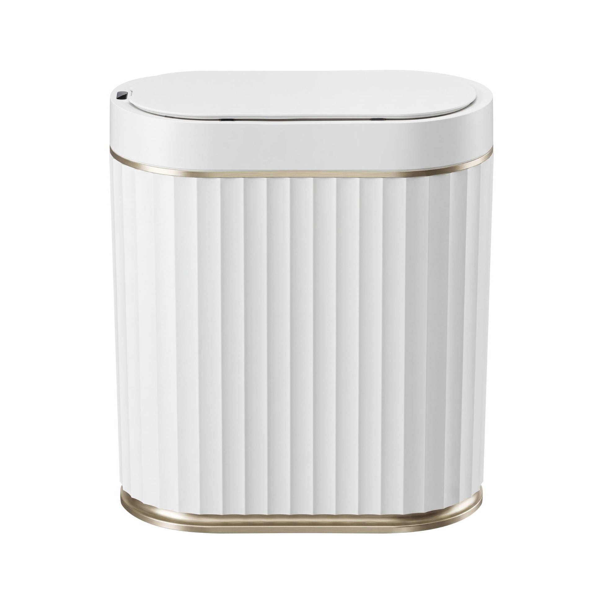 Devanti Sensor Bins 7L Motion Sensor Trash Can Slim Touchless Automatic Waste Bin White