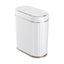 Devanti Sensor Bins 7L Motion Sensor Trash Can Slim Touchless Automatic Waste Bin White