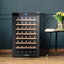 Devanti Wine Cooler Compressor Fridge Chiller Storage Cellar 51 Bottle Black