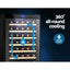 Devanti Wine Fridge Cooler 51 Bottles
