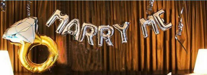 Diamond Engagement Ring Helium Balloon Blow Up Valentines Hens Party Decoration