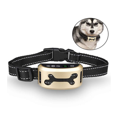 Dog Bark Collar - Sound and Vibration Automatic USB Rechargeable Training Device
