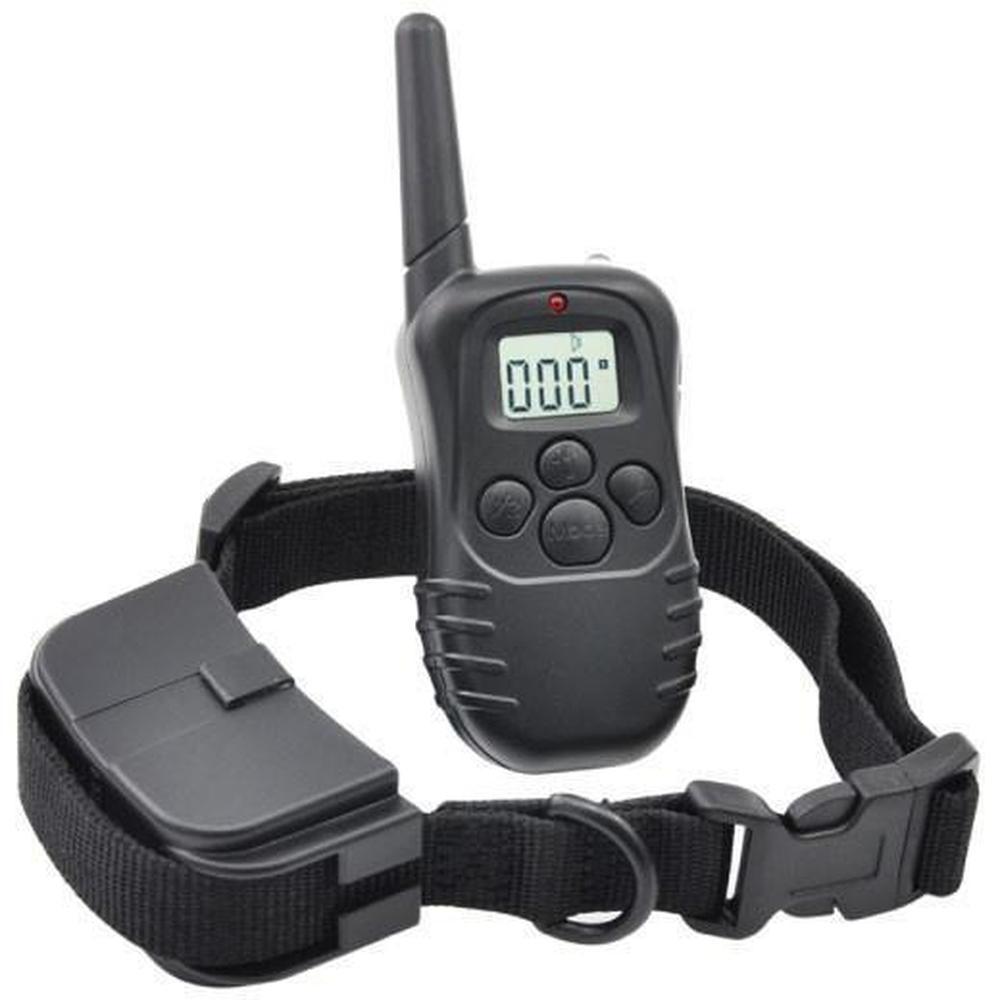 Dog Bark Collar - Vibration Sound Remote Control Rechargeable LCD Training Bulk
