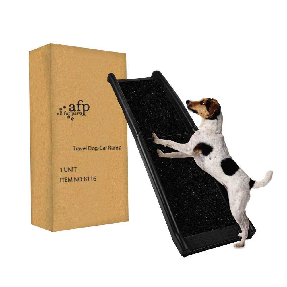 Dog Car Ramp 157cm - Folding Pet Loader - Portable Travel Ladder Suvs AFP