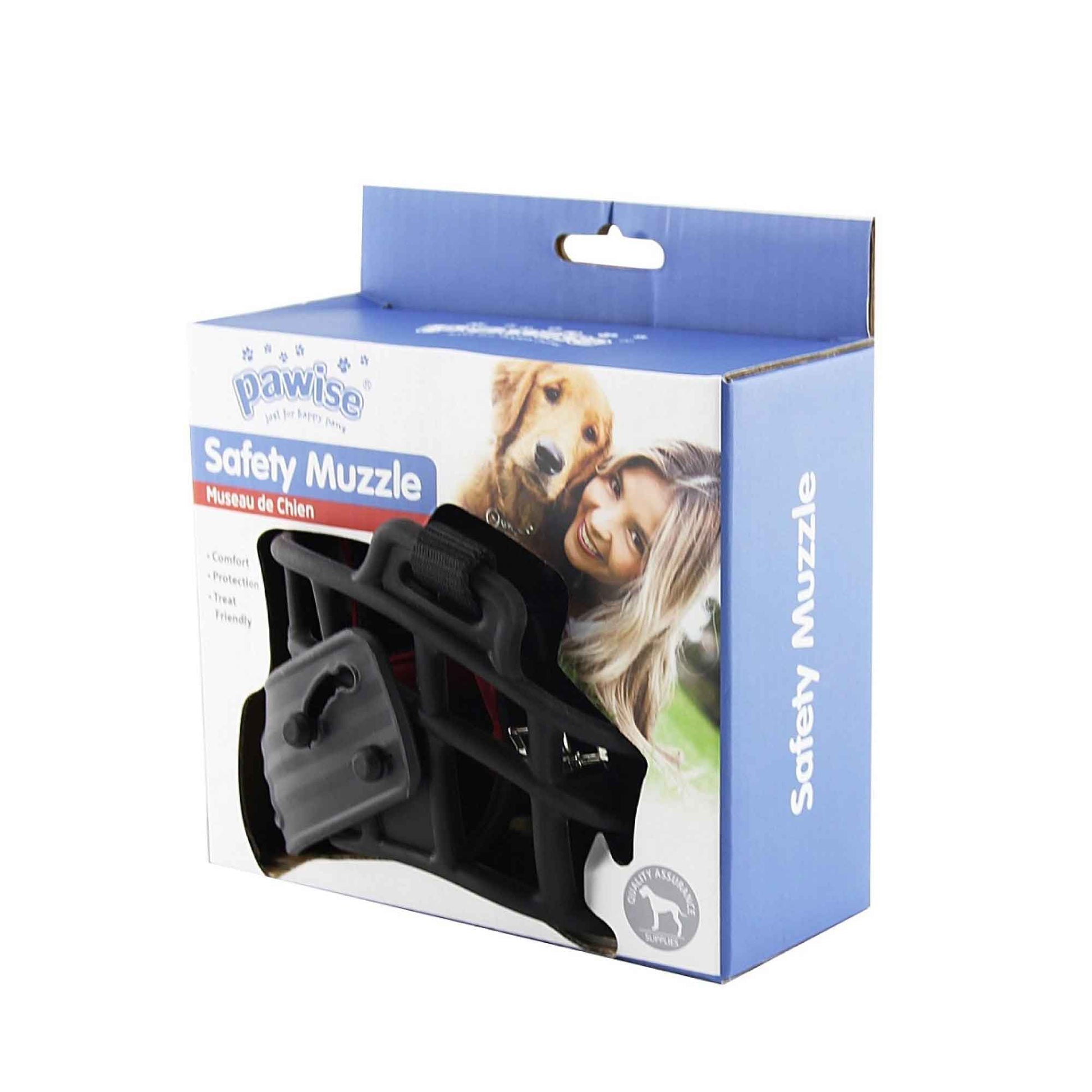 Dog Muzzle Guard - Anti Barking Biting Soft Flexible Cage Pet Mouth Basket Pawise